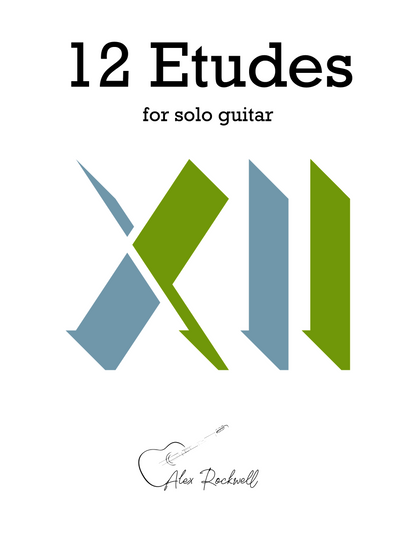 12 Etudes for Solo Guitar