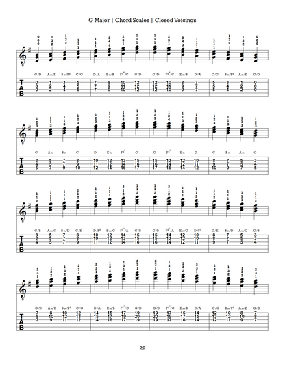 The UnCAGED System, Part 2: Triad Voice Leading in Major Keys