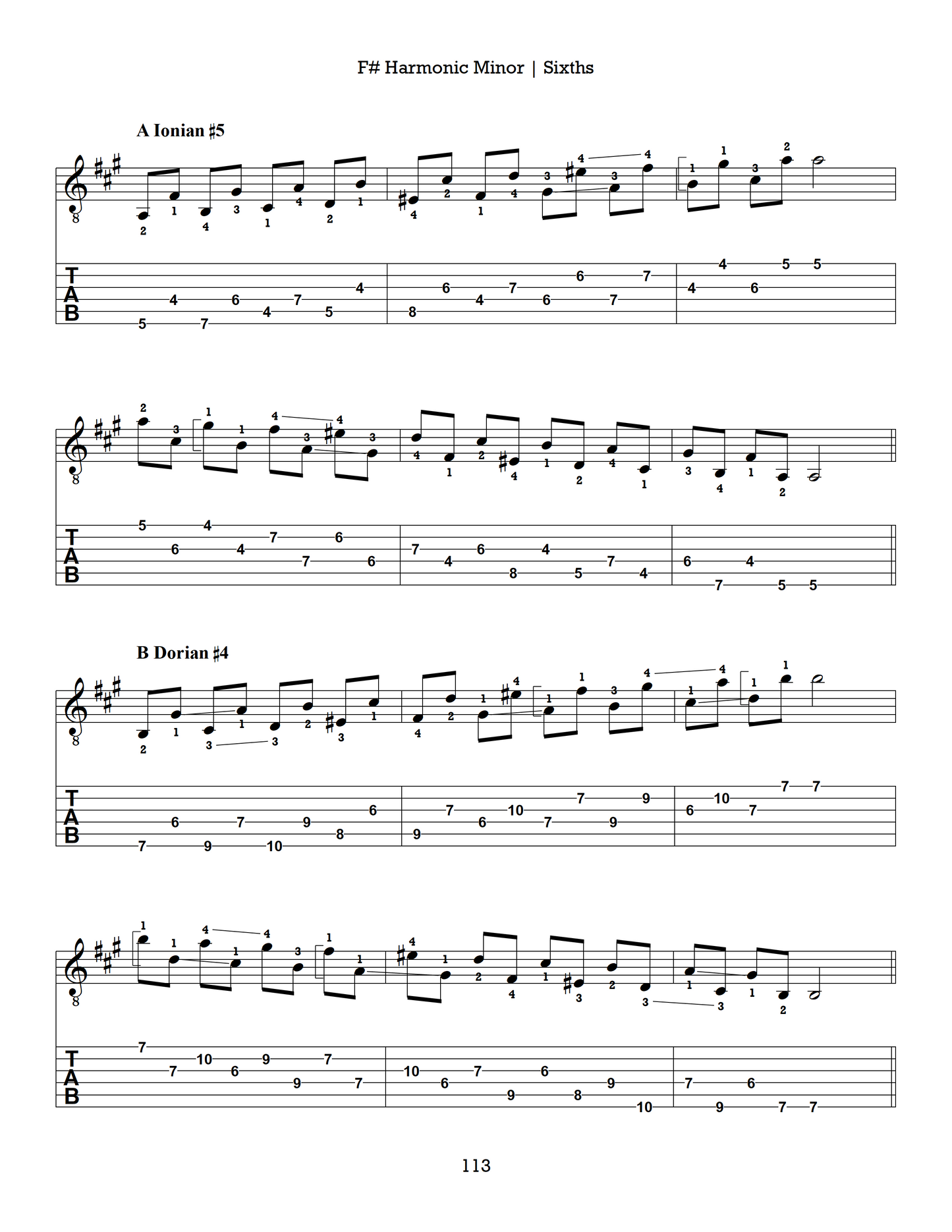Hopscotch, Volume 2: Harmonic Minor Interval Studies