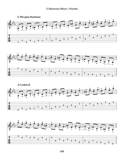 Hopscotch, Volume 2: Harmonic Minor Interval Studies