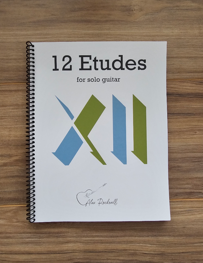 12 Etudes for Solo Guitar