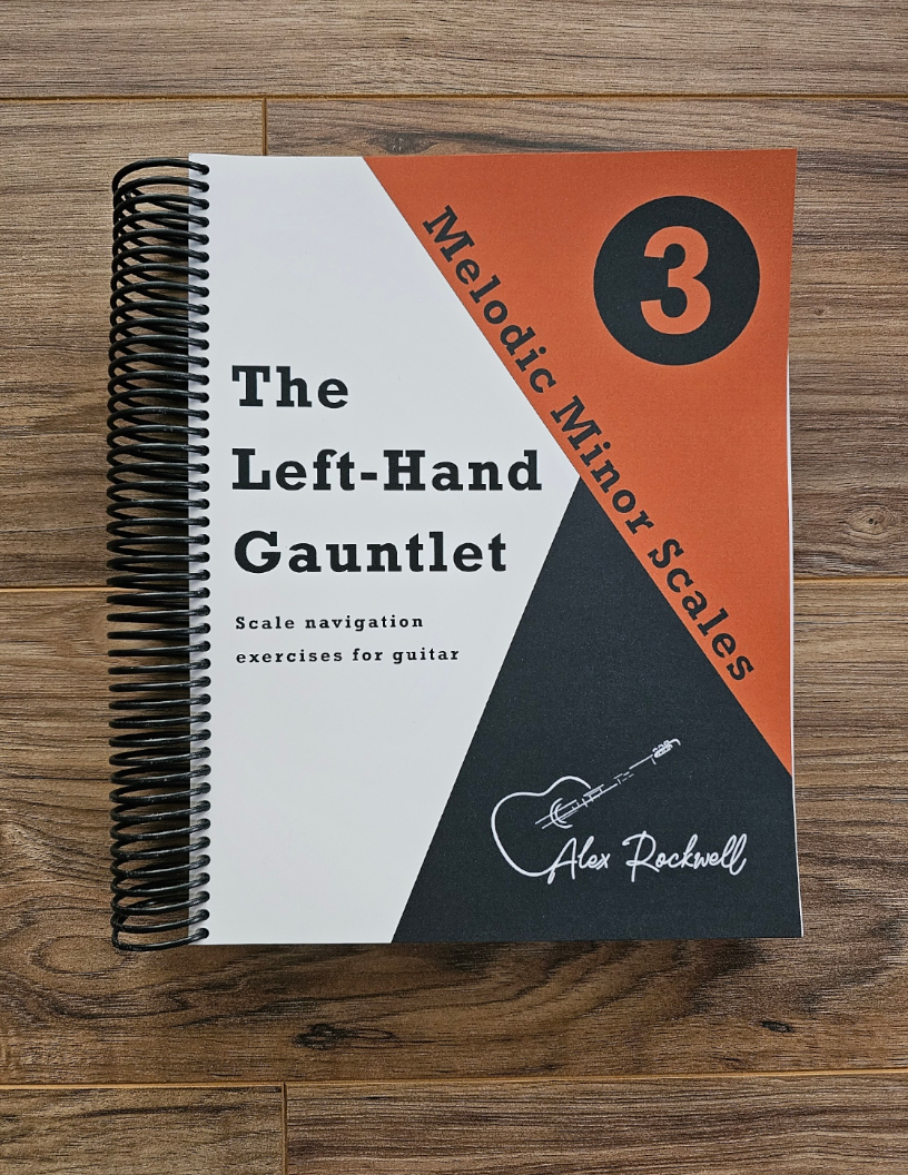 The Left-Hand Gauntlet, Volume 3: Melodic Minor Scales