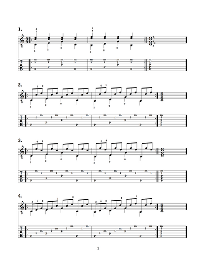 120 Fingerstyle Arpeggio Studies