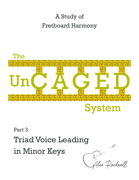 The UnCAGED System, Part 3: Triad Voice Leading in Minor Keys