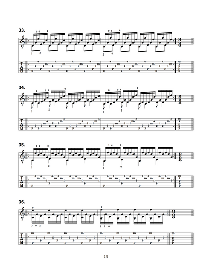 120 Fingerstyle Arpeggio Studies